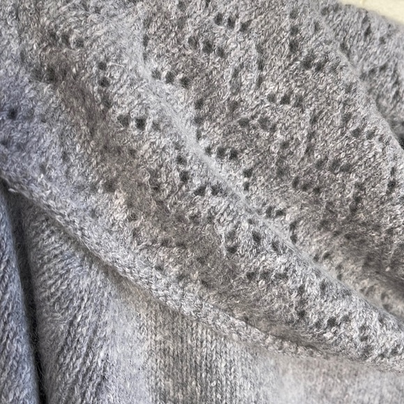 Angora blend cowl neck Sweater (L) - Picture 4 of 12